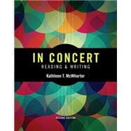 In Concert An Integrated Approach to Reading and Writing 9780133956535