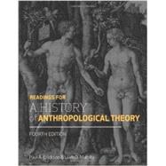Readings for a History of Anthropological Theory 9781442606562
