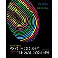 Wrightsman's Psychology and the Legal System 9781133956563
