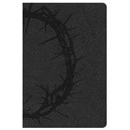 NKJV Large Print Personal Size Reference Bible, Charcoal LeatherTouch 9781433606571