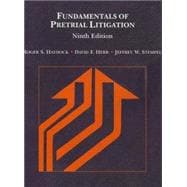 Fundamentals of Pretrial Litigation 9780314286574