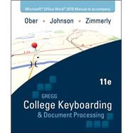 Ober: Kit 2: (Lessons 61-120) w/ Word 2010 Manual 9780077356576