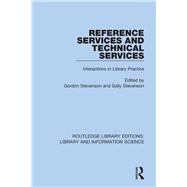 Reference Services and Technical Services