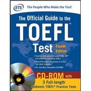 Official Guide to the TOEFL Test With CD-ROM, 4th Edition 9780071766586