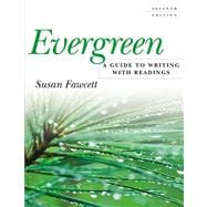 Evergreen A Guide to Writing with Readings 9780618256587