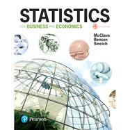 Statistics for Business and Economics 9780134506593