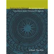 Spoken Vietnamese for Beginners: Activities and Instructor's Manuals 9780875806594