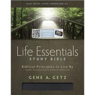 Life Essentials Study Bible, Black Bonded Leather Indexed 9781433616594