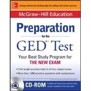 McGraw-Hill Education Preparation for the GED® Test with DVD-ROM 9780071846615