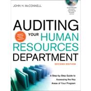 Auditing Your Human Resources Department : A Step-by-Step Guide to Assessing the Key Areas of Your Program 9780814416617