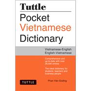 Tuttle Pocket Vietnamese Dictionary: Vietnamese-english English-vietnamese 9780804846622