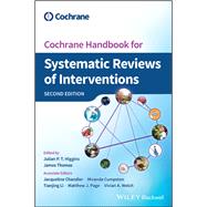 Cochrane Handbook for Systematic Reviews of Interventions 9781119536628