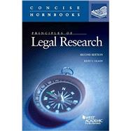 Principles of Legal Research 9780314286642