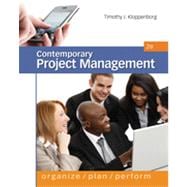 Contemporary Project Management, 2nd Edition 9781133456643