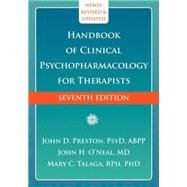 Handbook of Clinical Psychopharmacology for Therapists 9781608826643