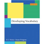 Developing Vocabulary Value Pack (includes Longman Textbook Reader & MyReadingLab Student Access ) 9780205666645