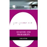 Analysis and Probability 9780124016651