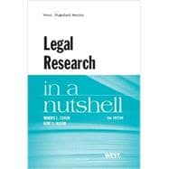 Legal Research in a Nutshell 9780314286659