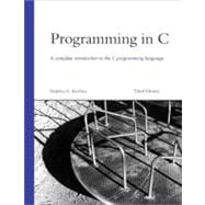 Programming in C 9780672326660