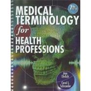 Medical Terminology for Health Professions (Book Only) 9781133716662