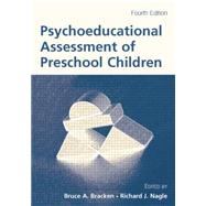 Psychoeducational Assessment of Preschool Children 9781138866676