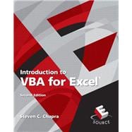 Introduction to VBA for Excel 9780132396677
