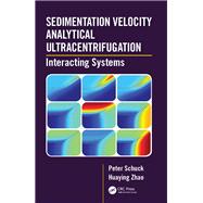 Sedimentation Velocity Analytical Ultracentrifugation 9780367886691