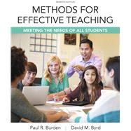 Methods for Effective Teaching, 7e 9780133986693