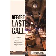 Before Last Call 9781480886698