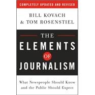 The Elements of Journalism 9780307346704