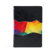 NIV Rainbow Study Bible, Kaleidoscope Black LeatherTouch Indexed 9781433616709