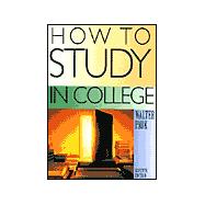 How to Study in College 9780618046720