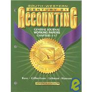 Century 21 Accounting: General Journal Working Papers Chapters 1-26