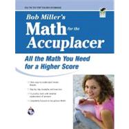 Bob Miller's Math for the Accuplacer 9780738606736