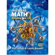 Big Ideas Math: Modeling Real Life Common Core - Grade 8 Student Edition 9781642086737