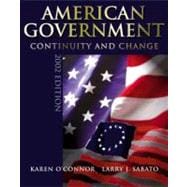 American Government : Continuity and Change 2002 9780321086747