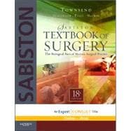 Sabiston Textbook of Surgery: The Biological Basis of Modern Surgical Practice (Book with Access Code) 9781416036753