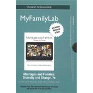 NEW MyFamilyLab with Pearson eText -- Standalone Access Card -- for Marriages and Families 9780205856756