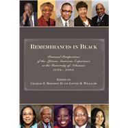Remembrances in Black 9781557286758