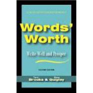 Words' Worth: Write Well and Prosper 9781577666776