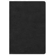 NKJV Large Print Ultrathin Reference Bible, Black LeatherTouch 9781433606793