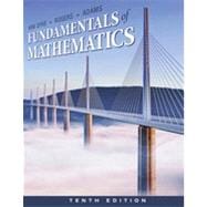 Fundamentals of Mathematics, 10th Edition 9781133376835