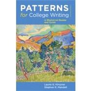 Patterns for College Writing : A Rhetorical Reader and Guide 9780312676841