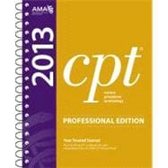 CPT 2013 Professional Edition (Spiral Bound) 9781603596848