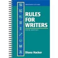Rules for Writers 9780312406851