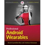 Professional Android Wearables 9781118986851