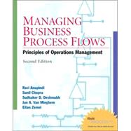 Managing Business Process Flows: Principles of Operations Management w/ Student CD