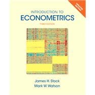 Introduction to Econometrics, Update 9780133486872