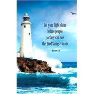 Lighthouse / Scripture Bulletin - Regular Size 9781426776878