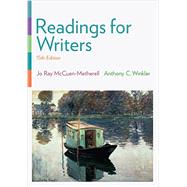 Readings for Writers (with 2016 MLA Update Card) 9781337286879